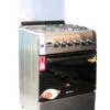 BlueFlame diamond cooker D6031ERF 60cm X 60cm 3 gas burners and 1 electric plate with electric oven inox – stainless steel - Image 3