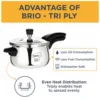 Pigeon 5 L Brio Pressure cooker - Image 5